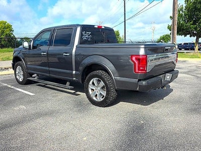 2015 Ford F-150 4WD SuperCrew 5-1/2 Ft Box Platinum