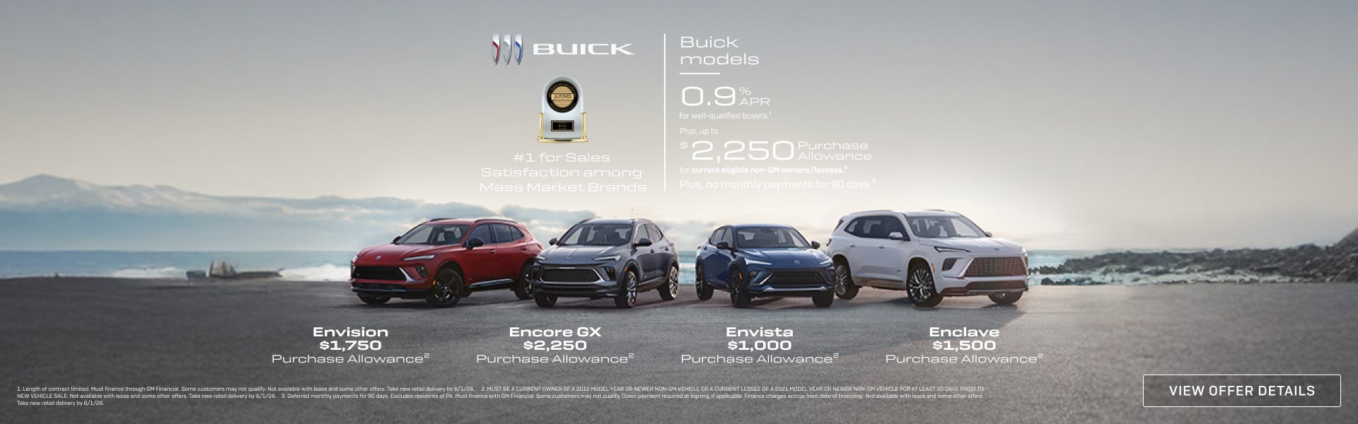 0.9% APR
FOR WELL-QUALIFIED BUYERS.1

Plus, up to $2,250 PURCHASE ALLOWANCE for current eligible ...