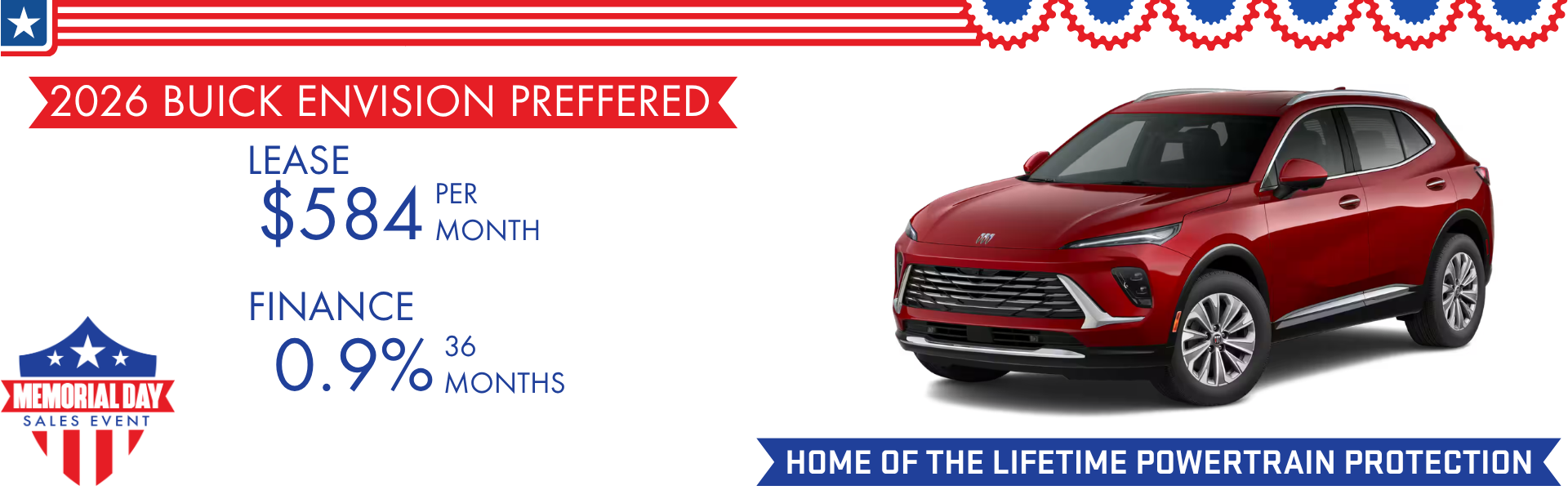View Buick Envision Offers 