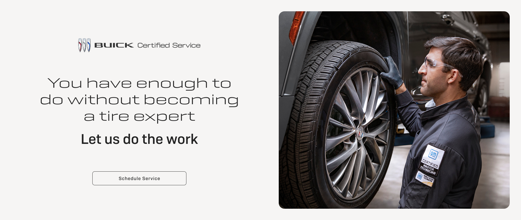  Buick Certified Tire Service at Garlyn Shelton Buick GMC in Temple TX
